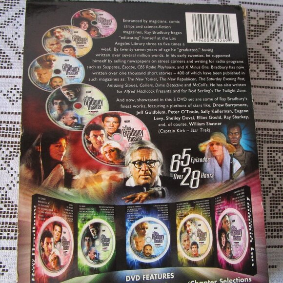 Ray Bradbury Theater 5 DVD box set 65 episodes - Picture 3 of 8
